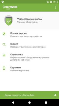 Scaricare Anti-virus Dr.Web Light Strumenti per Android Screenshot 2