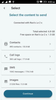 Scaricare X-Transfer Strumenti per Android Screenshot 5