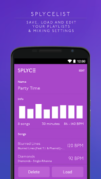 Scaricare Splyce music player & automix Musica e audio per Android Screenshot 5