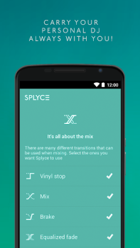 Scaricare Splyce music player & automix Musica e audio per Android Screenshot 7