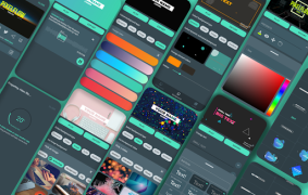 Scaricare PixelFlow: Intro Video maker Arte e design per Android Screenshot 2