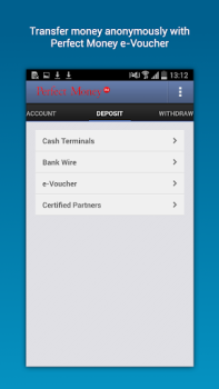 Scaricare Perfect Money Finanza per Android Screenshot 4
