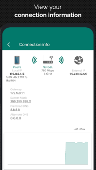 Scaricare NetX Network Tools Strumenti per Android Screenshot 5