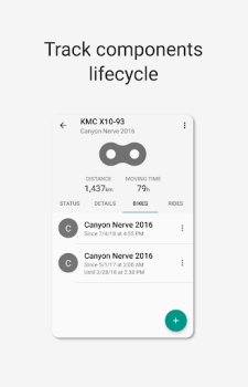 Scaricare ProBikeGarage: Bicycle tracker Salute e fitness per Android Screenshot 3