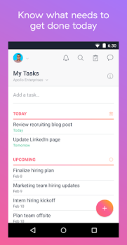 Scaricare Asana: centralizza il lavoro Affari per Android Screenshot 2