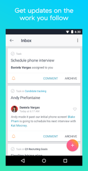 Scaricare Asana: centralizza il lavoro Affari per Android Screenshot 3