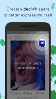 Scaricare Whisper Sociale per Android Screenshot 4