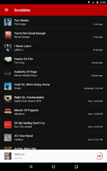Scaricare Last.fm Musica e audio per Android Screenshot 6