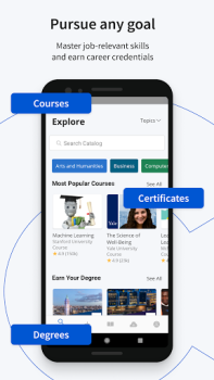 Scaricare Coursera: Learn career skills Educazione per Android Screenshot 3