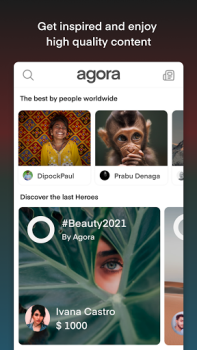 Scaricare Agora: The Worldwide Awards Intrattenimento per Android Screenshot 4