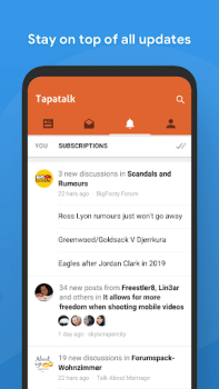 Scaricare Tapatalk Sociale per Android Screenshot 5