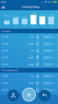 Scaricare Promemoria per bere Acqua Salute e fitness per Android Screenshot 2