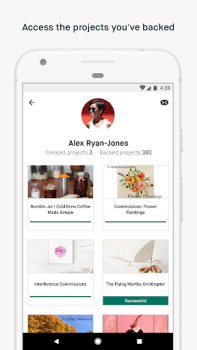 Scaricare Kickstarter Sociale per Android Screenshot 4