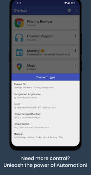 Scaricare Overlays - Floating Launcher Lavoro per Android Screenshot 4