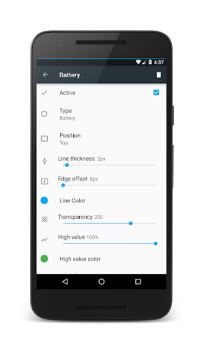 Scaricare PowerLine:Indicatori a schermo Strumenti per Android Screenshot 3
