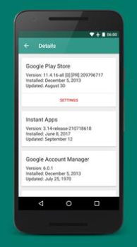 Scaricare Services Info (Aggiornamento) Strumenti per Android Screenshot 2