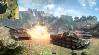 Scaricare Tanks of War Azione per Android Screenshot 2