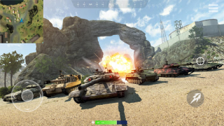 Scaricare Tanks of War Azione per Android Screenshot 4