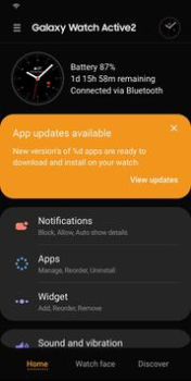 Scaricare Galaxy Wearable Strumenti per Android Screenshot 3