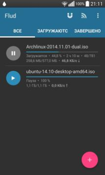 Scaricare Flud - Torrent Downloader Lettori ed editor video per Android Screenshot 2