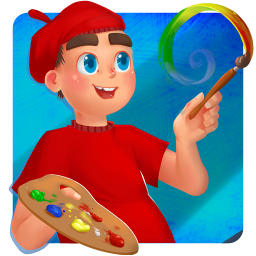 Logo Pixel Painter - Disegno online