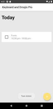 Scaricare Keyboard & Emojis Pro Intrattenimento per Android Screenshot 4