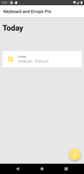 Scaricare Keyboard & Emojis Pro Intrattenimento per Android Screenshot 6