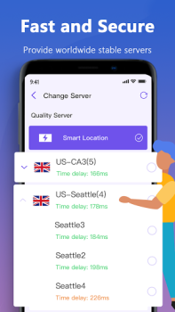 Scaricare Top VPN - Fast, Secure & Free Unlimited Proxy Strumenti per Android Screenshot 3