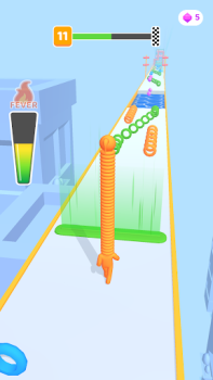 Scaricare Long Neck Run Arcade per Android Screenshot 4