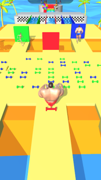 Scaricare Muscle Race 3D Corse per Android Screenshot 4