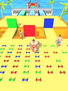 Scaricare Muscle Race 3D Corse per Android Screenshot 5
