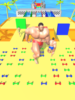 Scaricare Muscle Race 3D Corse per Android Screenshot 7