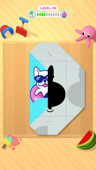 Scaricare Paper Fold: gioco di logica Giochi rompicapo per Android Screenshot 5