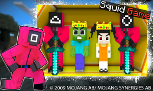 Squid Game Mod for Minecraft