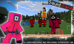 Squid Game Mod for Minecraft