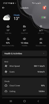 Scaricare Avviso meteo e widget meteo Meteo per Android Screenshot 6