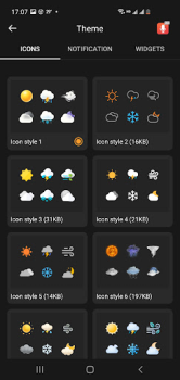 Scaricare Avviso meteo e widget meteo Meteo per Android Screenshot 7