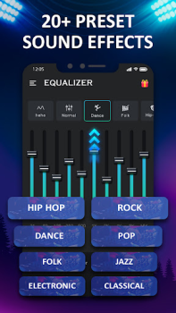 Bassi & Vol Boost -Equalizer