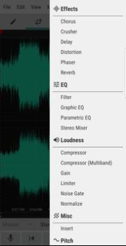 Scaricare WaveEditor Record & Modificare Musica e audio per Android Screenshot 5