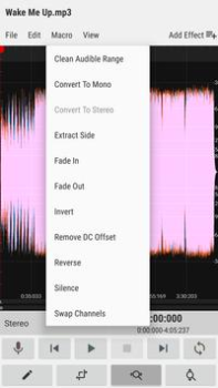 Scaricare WaveEditor Record & Modificare Musica e audio per Android Screenshot 7
