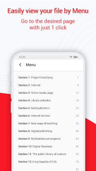 Scaricare Visualizzatore PDF Lavoro per Android Screenshot 5
