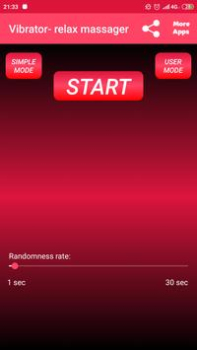 Scaricare Сильный вибратор - Массажер Salute e fitness per Android Screenshot 3