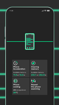 Scaricare Green Cleaner Strumenti per Android Screenshot 3