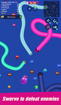Scaricare Worm.io: Slither Zone Azione per Android Screenshot 5
