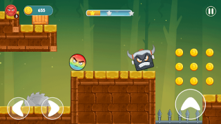 Scaricare Rainbow Ball Adventure Avventure per Android Screenshot 2